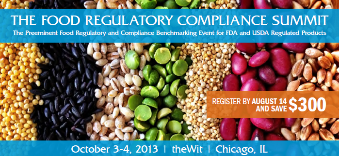 Food Regulatory Compliance Summit Logo